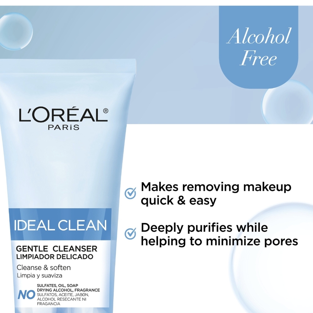 Loreal Paris Ideal Clean Daily Foaming Gel Cleanser